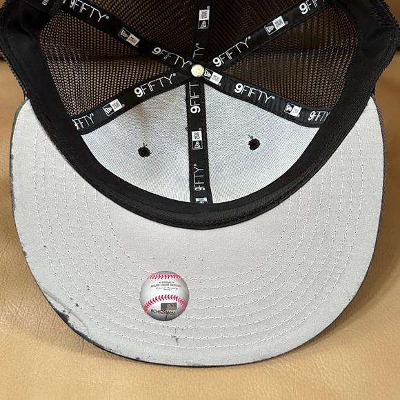 Detroit Tigers New Era 9Fifty Camo Snapback trucker mesh hat - ONE OF A KIND - Picture 8 of 11